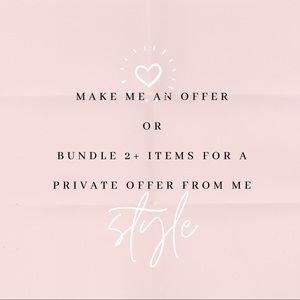 💗Bundle Private Offer💗